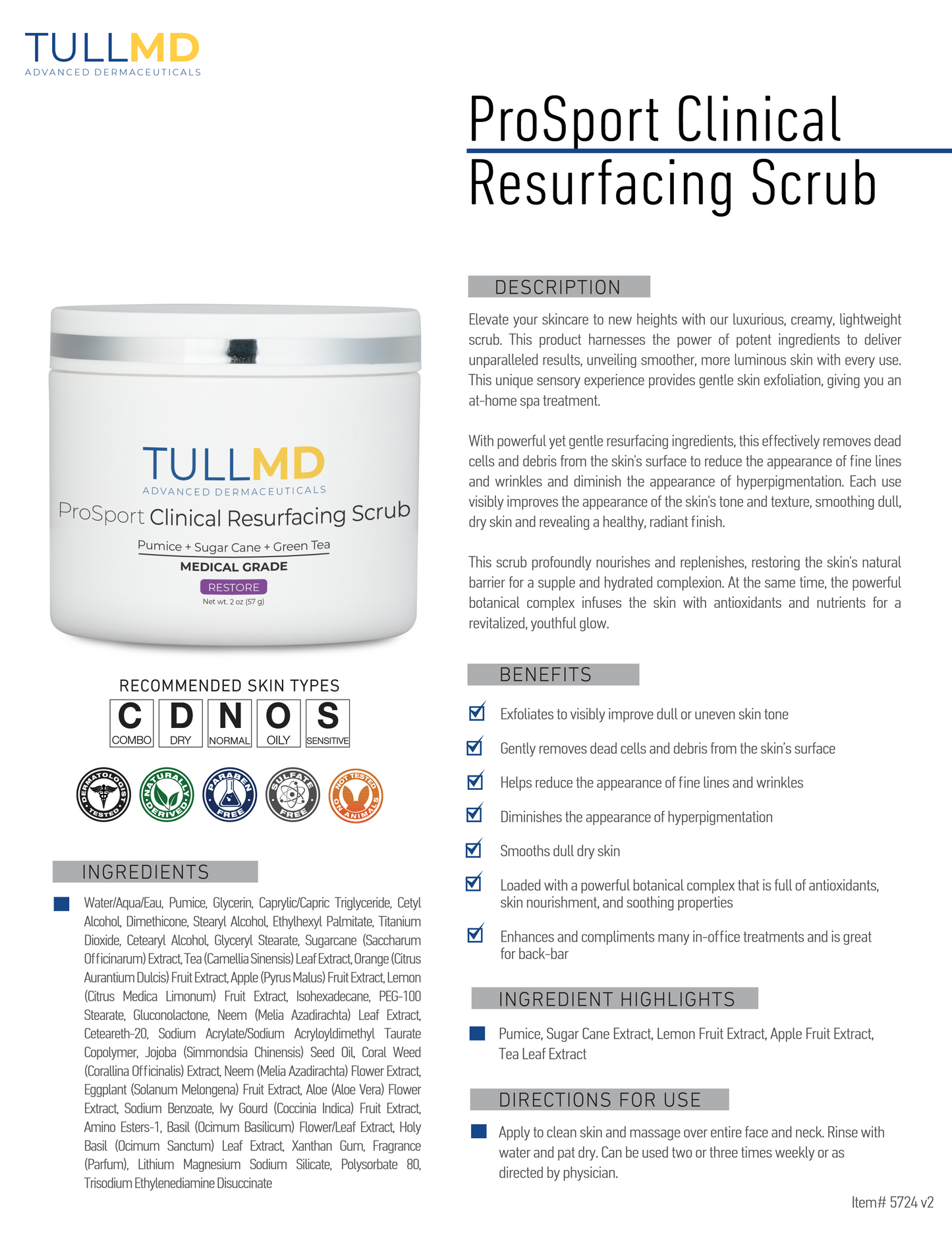 Clinical Resurfacing Scrub