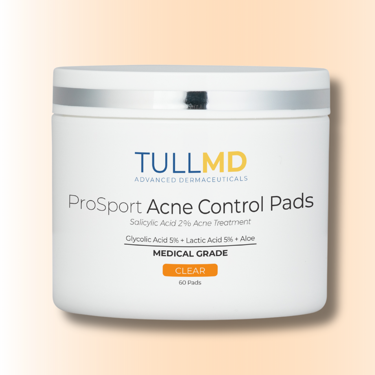 ProSport Acne Control Pads | 2% Salicylic + 5% Glycolic + 5 
