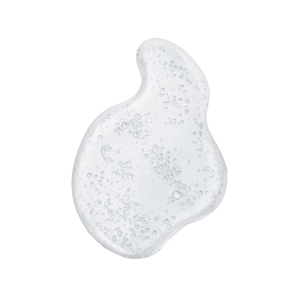 A pump of TULLMD ProSport Botanical Cleanser showing the texture of the smooth gel